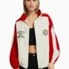 BERSHKA CONTRAST - Leichte Jacke - Red 2 BERSHKA CONTRAST - Leichte Jacke - Red -Bershka Verkaufsgeschäft fdff691c91784c24bbe793da19850ca2