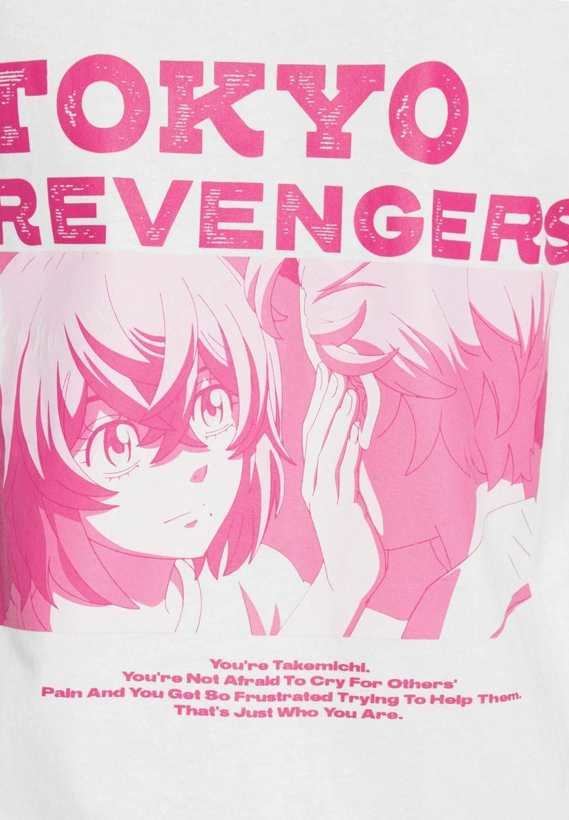 BERSHKA SHORT SLEEVE BOXY FIT - T-Shirt Print - Off White 8 BERSHKA SHORT SLEEVE BOXY FIT - T-Shirt Print - Off White – Bild 6