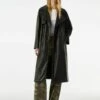 BERSHKA Trenchcoat - Black 2 BERSHKA Trenchcoat - Black -Bershka Verkaufsgeschäft fe6ca179e6784e22bfc3d33f9f597d6f