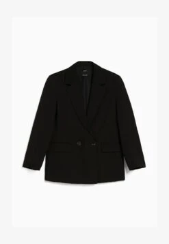 BERSHKA REGULARFIT TAILORED - FEMININE-CUT DOUBLE-BREASTED - Kurzmantel - Black 12 BERSHKA REGULARFIT TAILORED - FEMININE-CUT DOUBLE-BREASTED - Kurzmantel - Black -Bershka Verkaufsgeschäft ff2447b87e42446b9530ed1670ba23d4