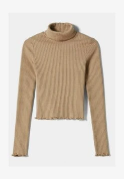 BERSHKA HIGH NECK - Strickpullover - Camel 12 BERSHKA HIGH NECK - Strickpullover - Camel -Bershka Verkaufsgeschäft ff2fc96ad26f4127b8623c3f6b5baebc
