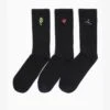 BERSHKA EMBROIDERED SET - Socken - Black 2 BERSHKA EMBROIDERED SET - Socken - Black -Bershka Verkaufsgeschäft ff4a822b0d7448a384368b2f0a94ecc5