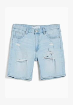BERSHKA RIPPED - BERMUDA - Jeans Shorts - Light Blue 12 BERSHKA RIPPED - BERMUDA - Jeans Shorts - Light Blue -Bershka Verkaufsgeschäft ff85570825bd43a3be818c1ec8d9f2b1