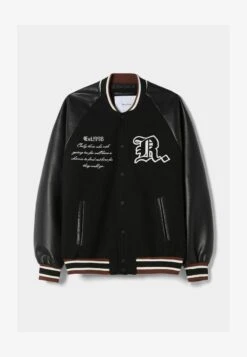 BERSHKA TEXTURE - Bomberjacke - Black 12 BERSHKA TEXTURE - Bomberjacke - Black -Bershka Verkaufsgeschäft ff9ac3e508ec40098f57da95a893d12b