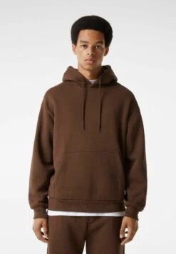 BERSHKA BASIC - Kapuzenpullover - Brown 10 BERSHKA BASIC - Kapuzenpullover - Brown -Bershka Verkaufsgeschäft ffaec144054641318bef7a5302641969