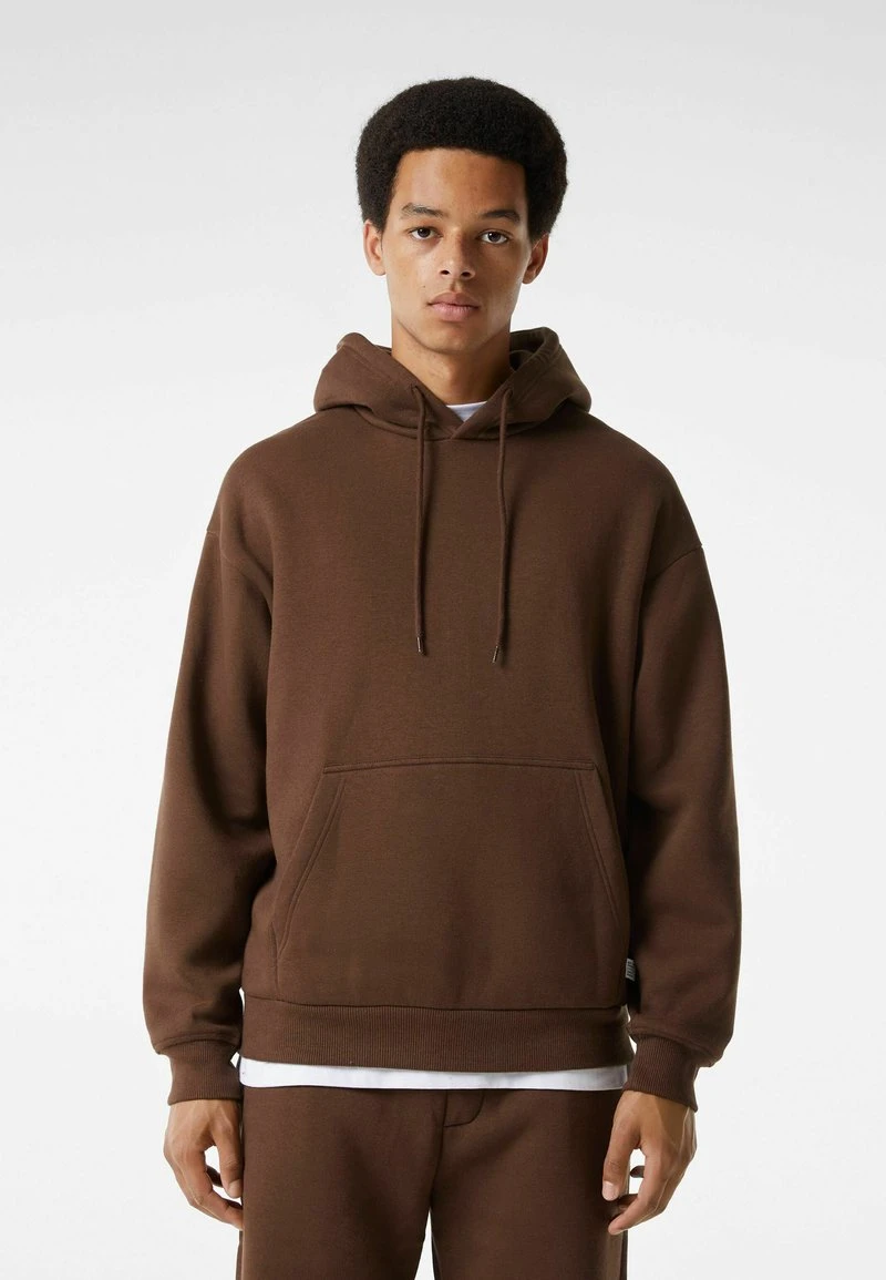 BERSHKA BASIC - Kapuzenpullover - Brown 5 BERSHKA BASIC - Kapuzenpullover - Brown – Bild 3